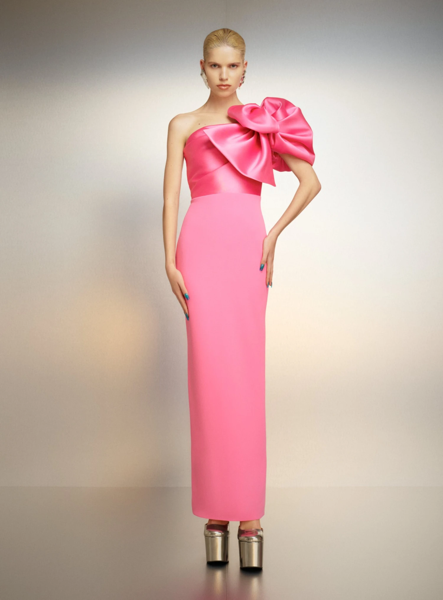 The Iyana Maxi Dress In Pink 3 The Iyana Maxi Dress In Pink