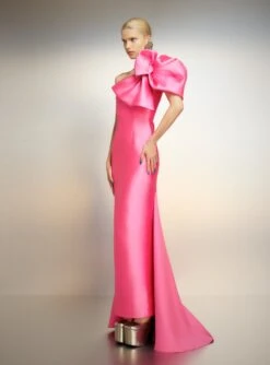 The Reya Maxi Dress In Pink -Paramount Dresses Store 221021 SolaceLondon PF23 35 036 R1