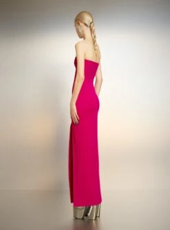 The Zora Maxi Dress In Fuchsia -Paramount Dresses Store 221021 SolaceLondon PF23 38 069 R1
