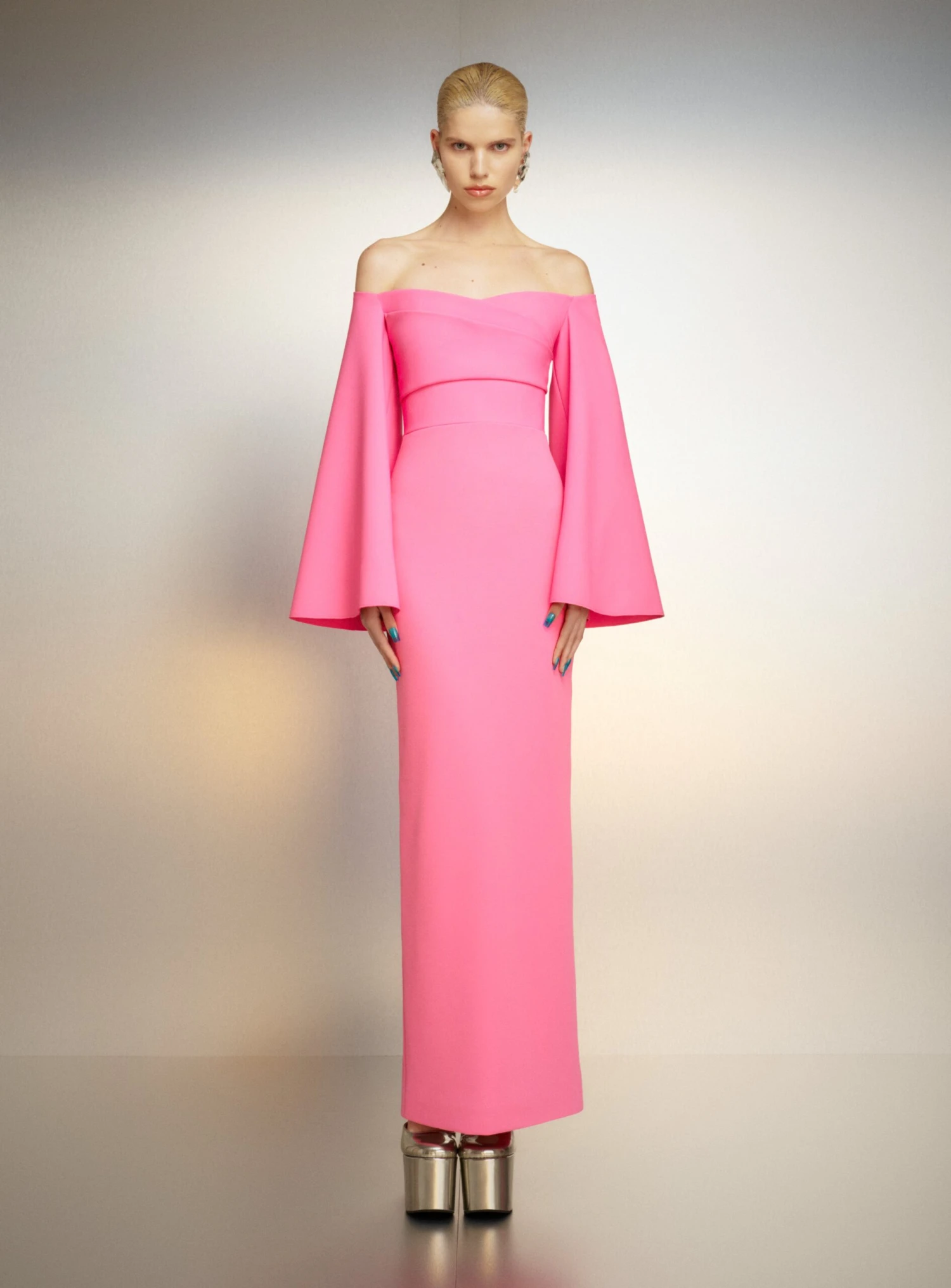 The Eliana Maxi Dress In Pink 4 The Eliana Maxi Dress In Pink - Image 3