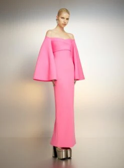 The Eliana Maxi Dress In Pink