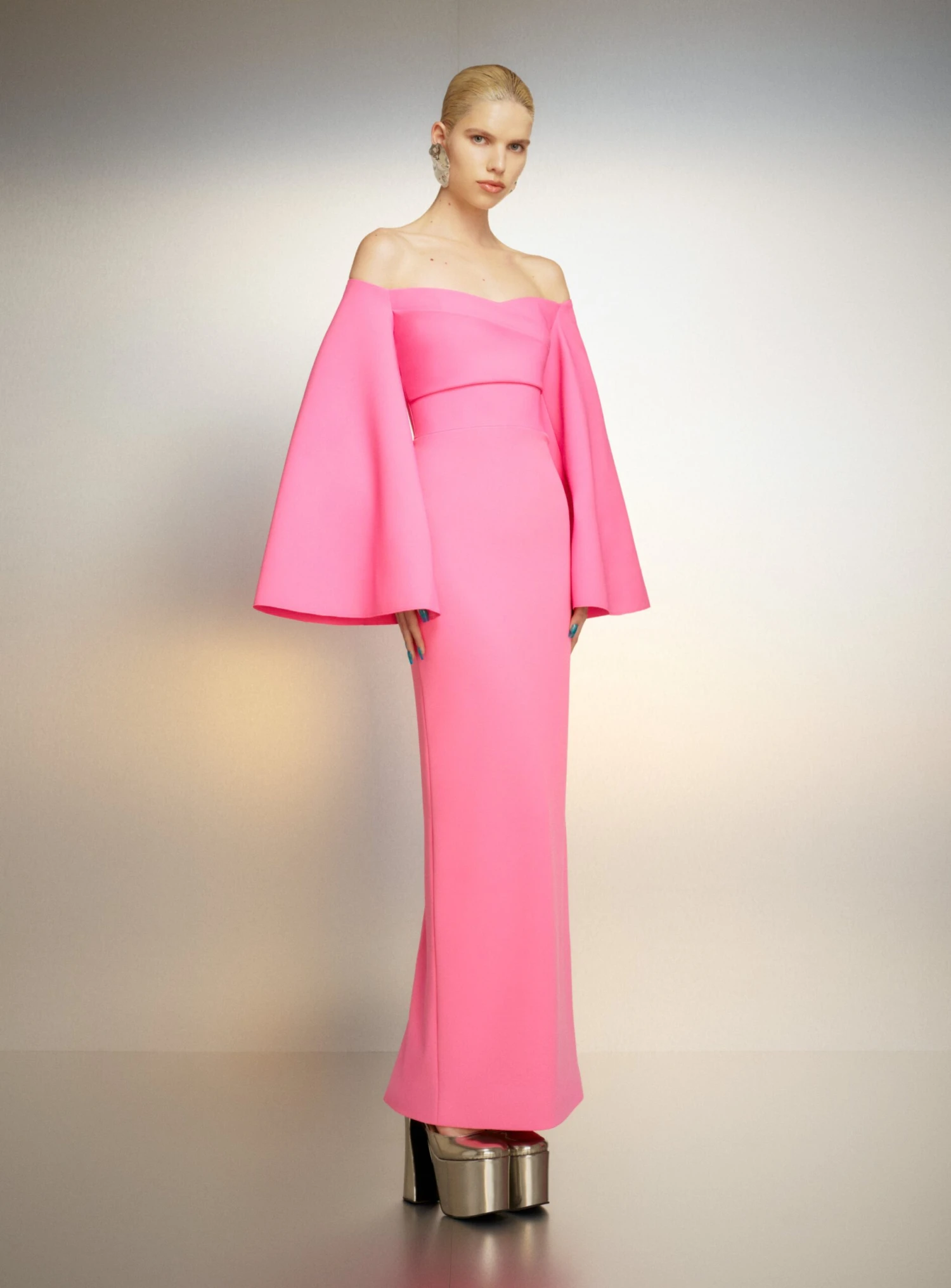 The Eliana Maxi Dress In Pink 2 The Eliana Maxi Dress In Pink