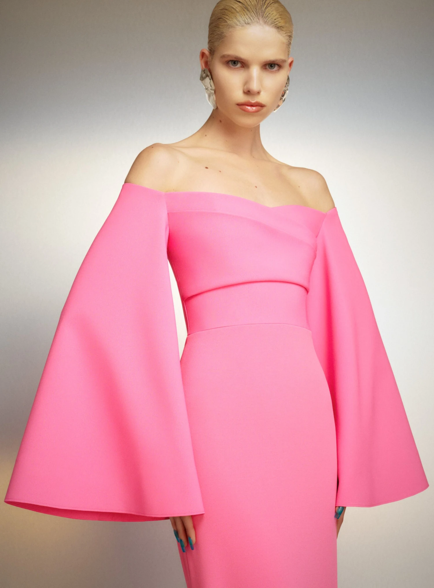 The Eliana Maxi Dress In Pink 3 The Eliana Maxi Dress In Pink - Image 2