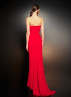 The Willa Maxi Dress In Red -Paramount Dresses Store 221024 SolaceLondon PF23 44 096 R1