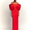 The Filippa Maxi Dress In Red -Paramount Dresses Store 230309 SolaceLondon RS23 01 006 R1
