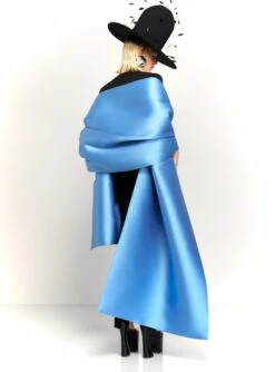 The Lyana Maxi Dress In Black And Bluebell -Paramount Dresses Store 230309 SolaceLondon RS23 07 286 R1