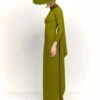 The Luisa Maxi Dress In Sweet Pea Green -Paramount Dresses Store 230309 SolaceLondon RS23 08 052 R1