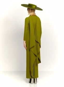The Luisa Maxi Dress In Sweet Pea Green -Paramount Dresses Store 230309 SolaceLondon RS23 08 070 R1