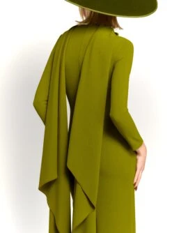 The Luisa Maxi Dress In Sweet Pea Green -Paramount Dresses Store 230309 SolaceLondon RS23 08 089 R1