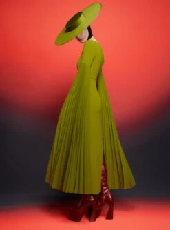 The Grace Maxi Dress In Sweet Pea Green -Paramount Dresses Store 230309 SolaceLondon RS23 18 055 R1
