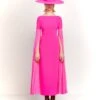 The Grace Maxi Dress In Hot Pink -Paramount Dresses Store 230309 SolaceLondon RS23 31 056 R1