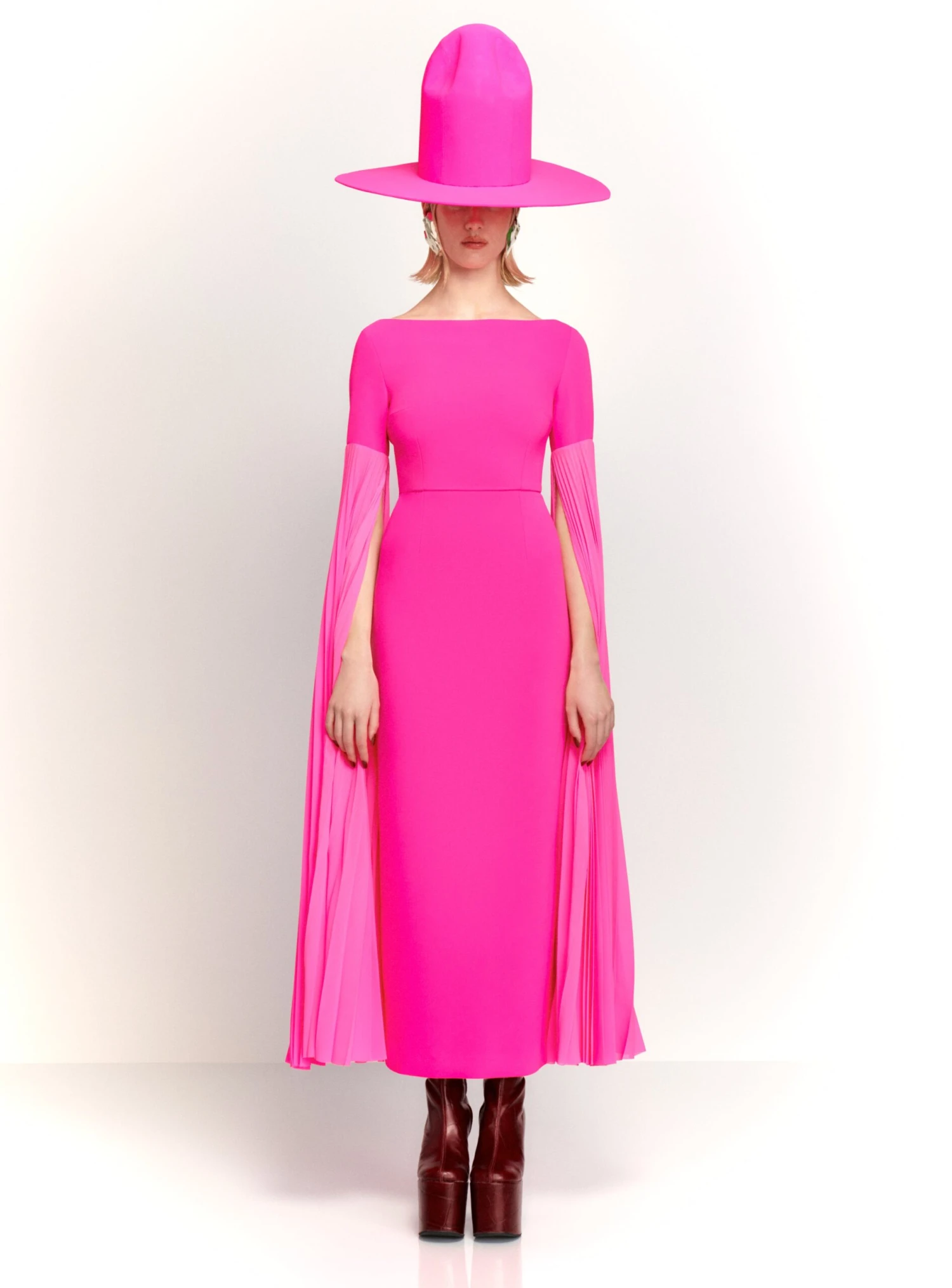 The Grace Maxi Dress In Hot Pink 3 The Grace Maxi Dress In Hot Pink