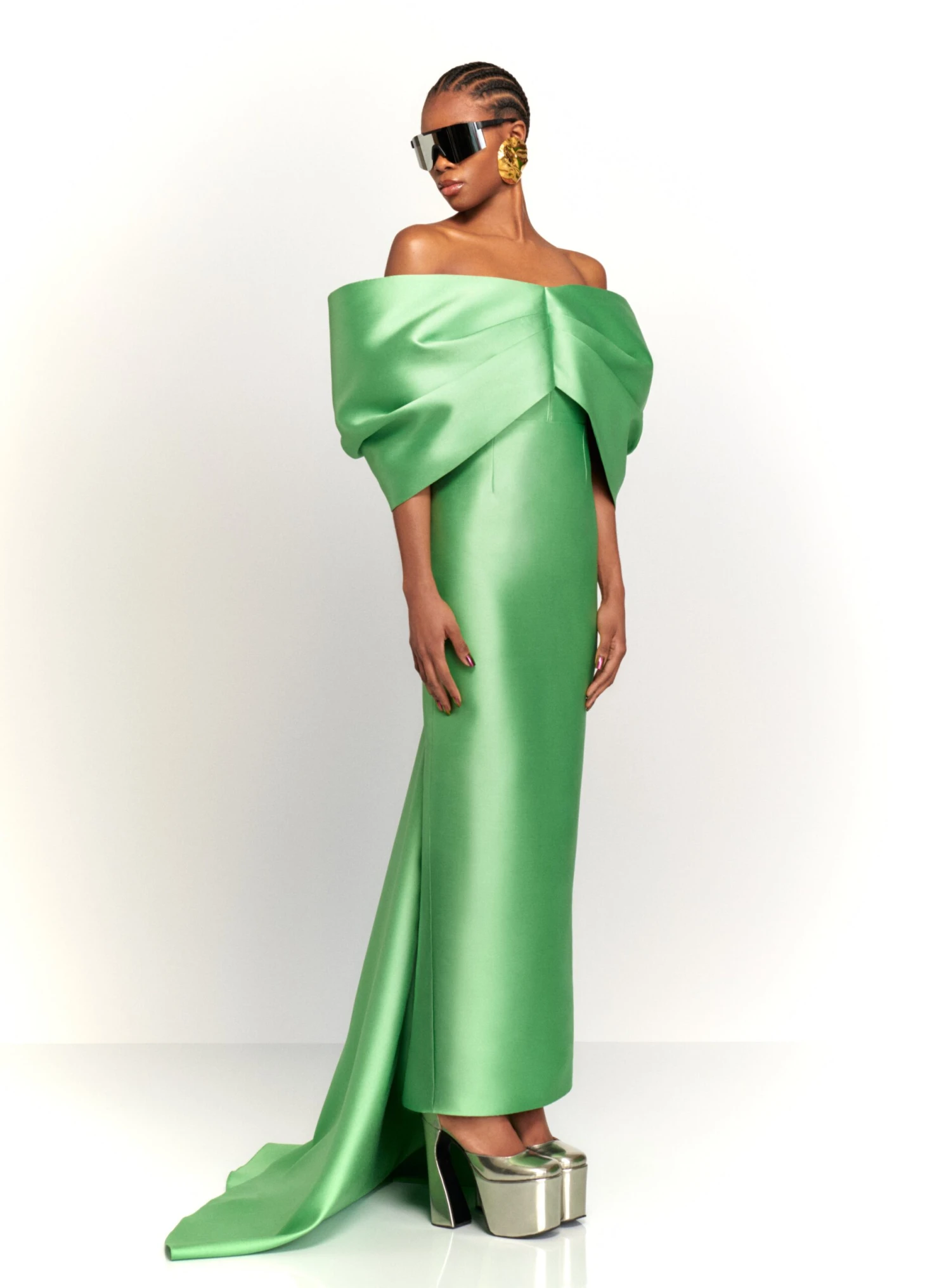 The Delphina Maxi Dress In Pistachio 3 The Delphina Maxi Dress In Pistachio