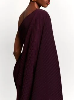 The Lillia Maxi Dress In Plum -Paramount Dresses Store 230309 SolaceLondon RS23 34 165 R1