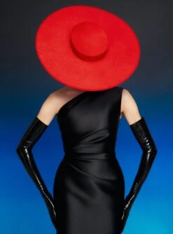 The Orla Midi Dress In Black -Paramount Dresses Store 230309 SolaceLondon RS23 47 085 R1