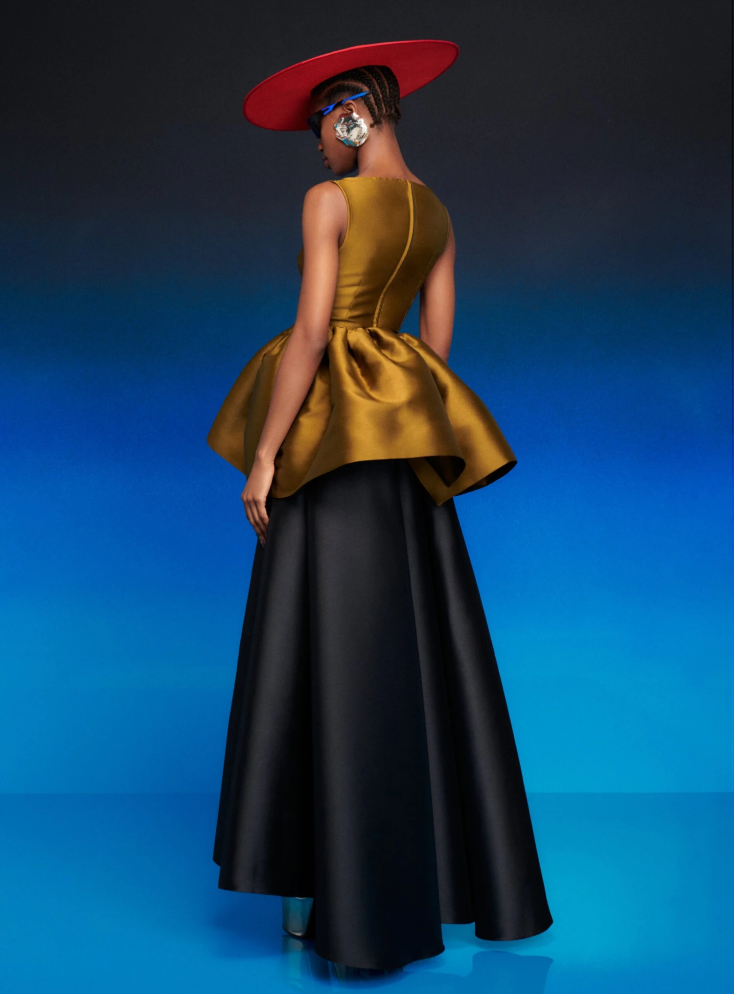 The Simona Top In Gold 6 The Simona Top In Gold - Image 4