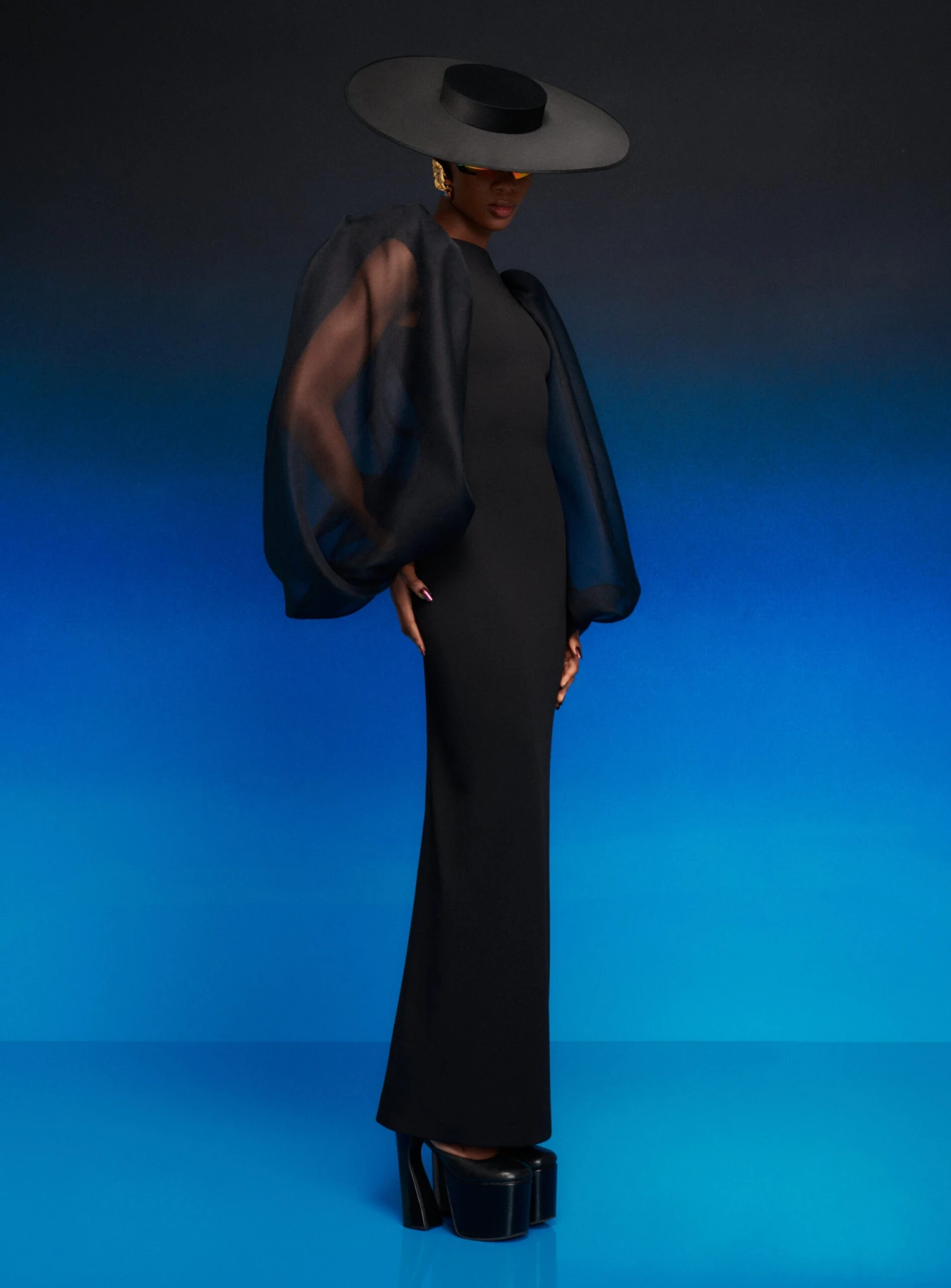 The Karla Maxi Dress In Black 3 The Karla Maxi Dress In Black