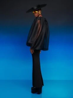 The Karla Maxi Dress In Black 9 The Karla Maxi Dress In Black -Paramount Dresses Store 230309 SolaceLondon RS23 53 250 R1