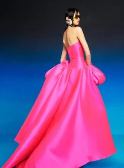 The Lea Maxi Dress In Hot Pink -Paramount Dresses Store 230309 SolaceLondon RS23 60 253 R1