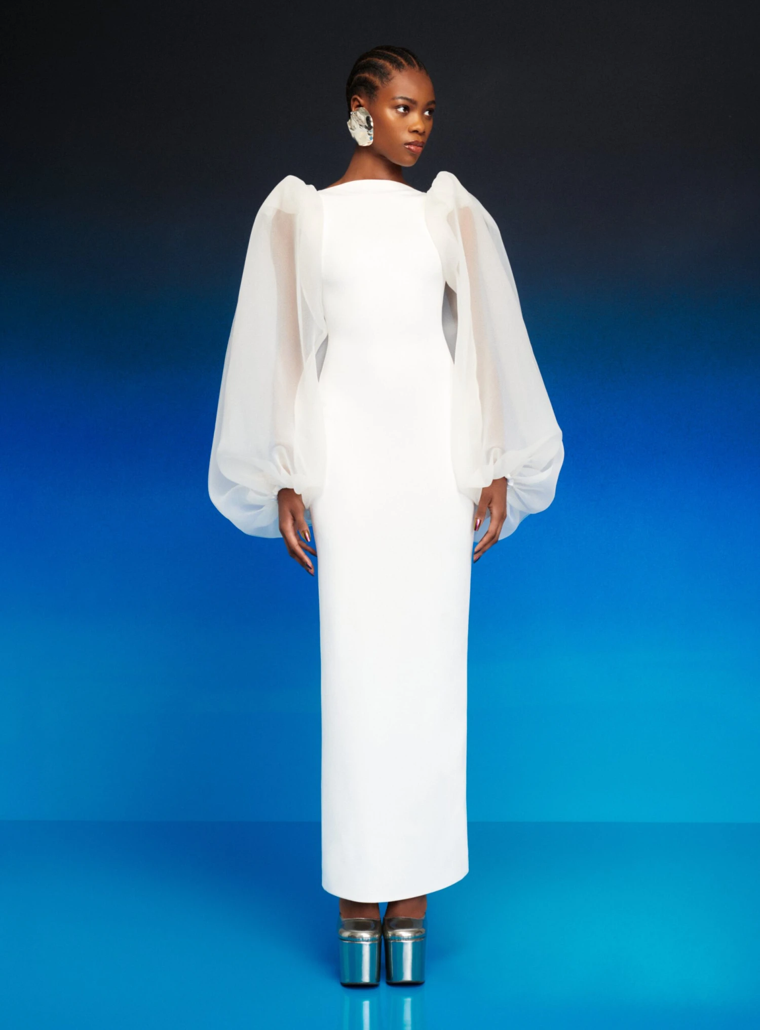 The Karla Maxi Dress In Cream 3 The Karla Maxi Dress In Cream