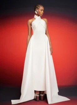 The Rumi Maxi Dress In Cream