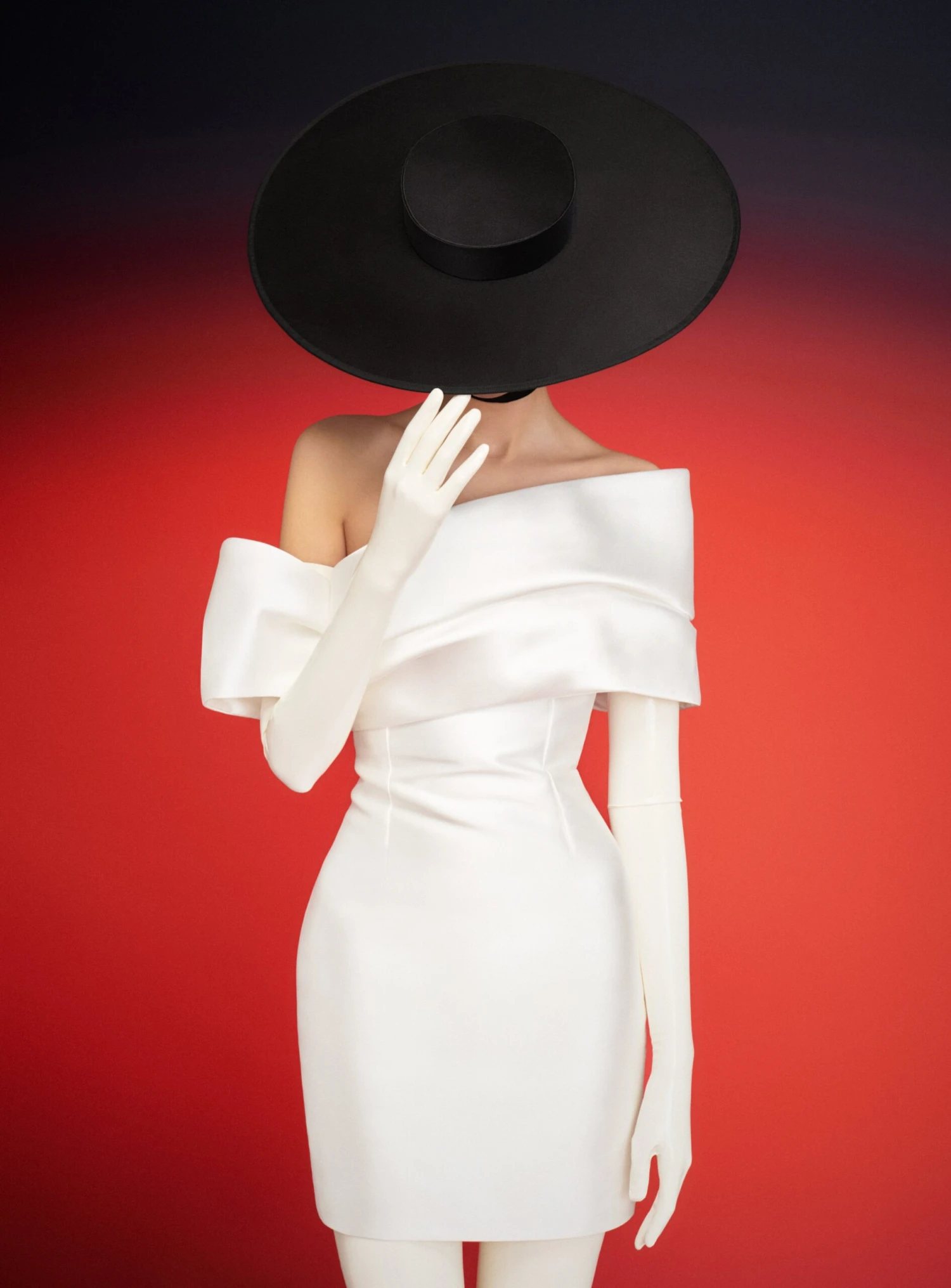 The Edda Mini Dress In Cream 4 The Edda Mini Dress In Cream - Image 2