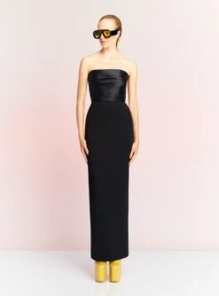 The Afra Maxi Dress In Black 8 The Afra Maxi Dress In Black -Paramount Dresses Store AFRA MAXI DRESS OS39029 BLACK 022 R1