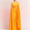 The Elya Maxi Dress In Orange 2 The Elya Maxi Dress In Orange -Paramount Dresses Store ELYA MAXI DRESS OS39022 ORANGE 022 R1