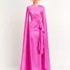 The Elya Maxi Dress In Pink 1 The Elya Maxi Dress In Pink -Paramount Dresses Store ELYA MAXI DRESS OS39022 PINK509 013 R2