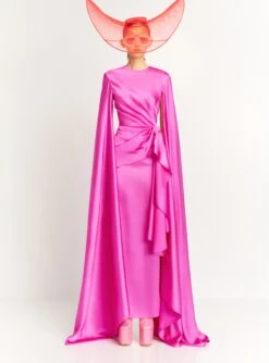 The Elya Maxi Dress In Pink
