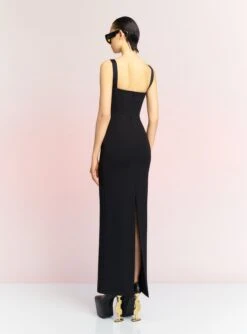 The Frankie Maxi Dress In Black -Paramount Dresses Store FRANKIE MAXI DRESS OS39031 BLACK 099 R1