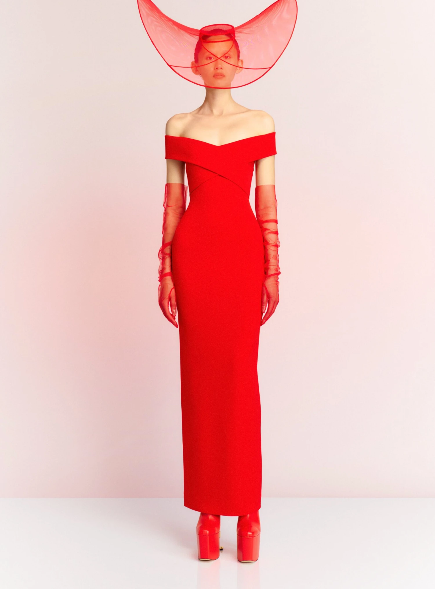 The Ines Maxi Dress In Red 4 The Ines Maxi Dress In Red - Image 2