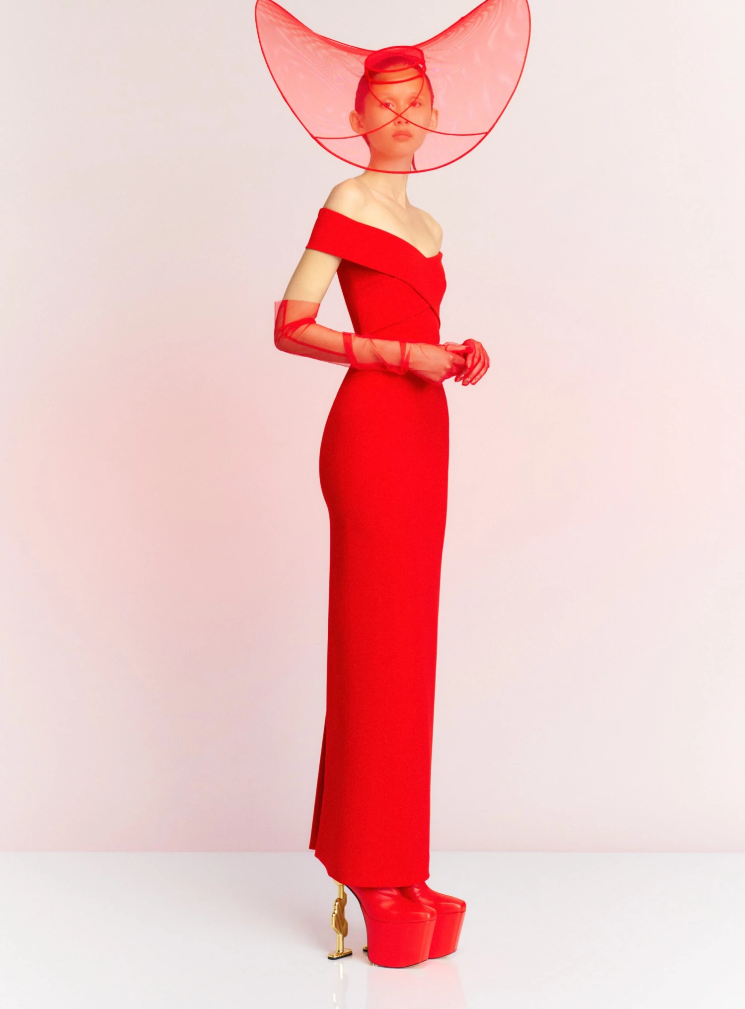 The Ines Maxi Dress In Red 5 The Ines Maxi Dress In Red - Image 3