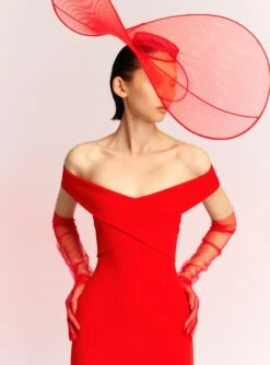 The Ines Maxi Dress In Red 10 The Ines Maxi Dress In Red -Paramount Dresses Store INES MAXI DRESS OS39030 RED 086 R1