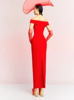 The Ines Maxi Dress In Red 11 The Ines Maxi Dress In Red -Paramount Dresses Store INES MAXI DRESS OS39030 RED 137 R1