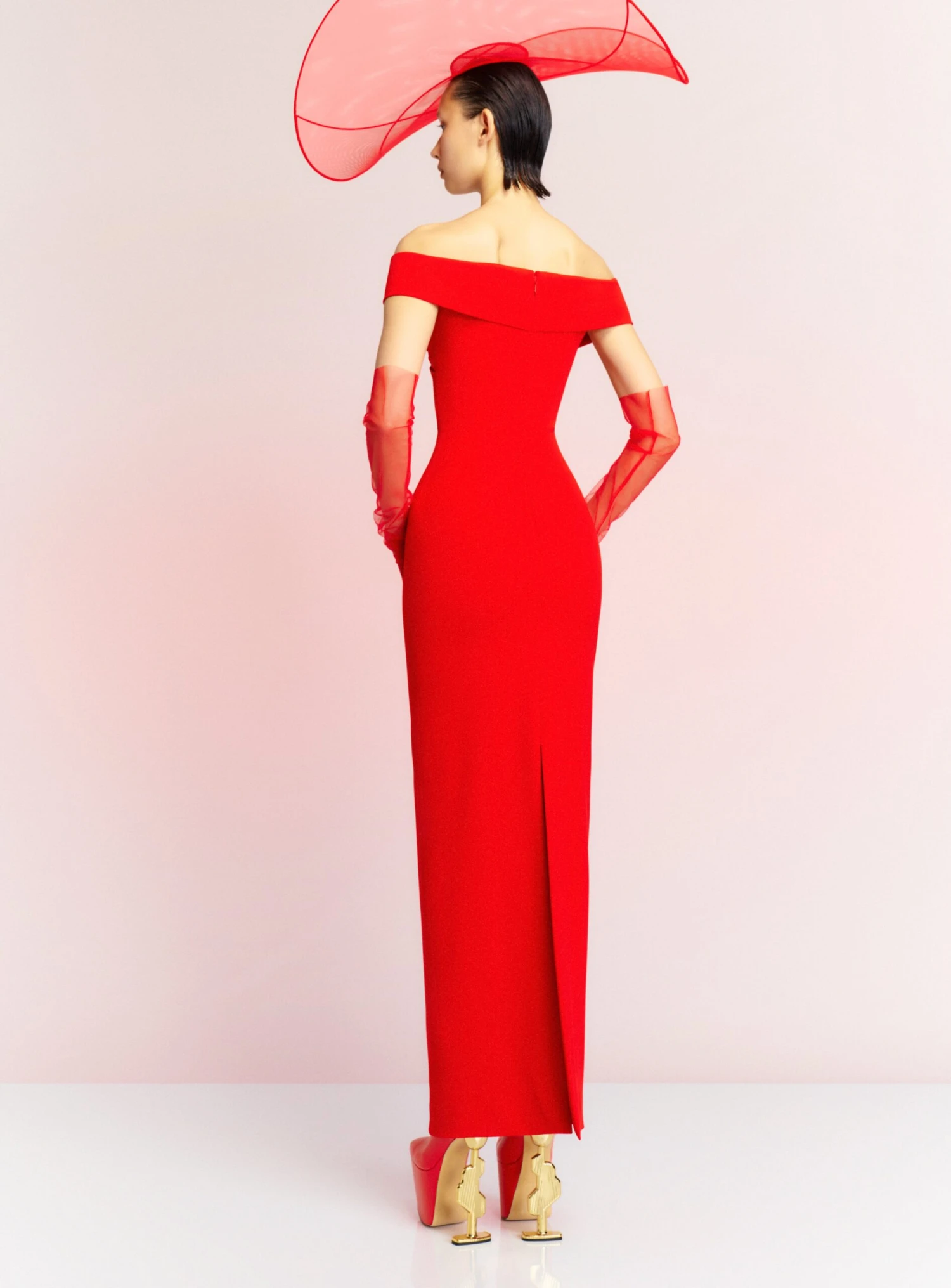 The Ines Maxi Dress In Red 7 The Ines Maxi Dress In Red - Image 5