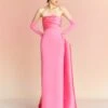 The Kinsley Maxi Dress In Rose Pink -Paramount Dresses Store KINSLEY MAXI DRESS OS29055 ROSEPINK 029 R1