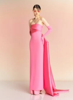 The Kinsley Maxi Dress In Rose Pink -Paramount Dresses Store KINSLEY MAXI DRESS OS29055 ROSEPINK 034 R1