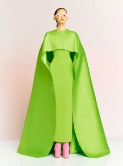 The Leni Maxi Dress In Green