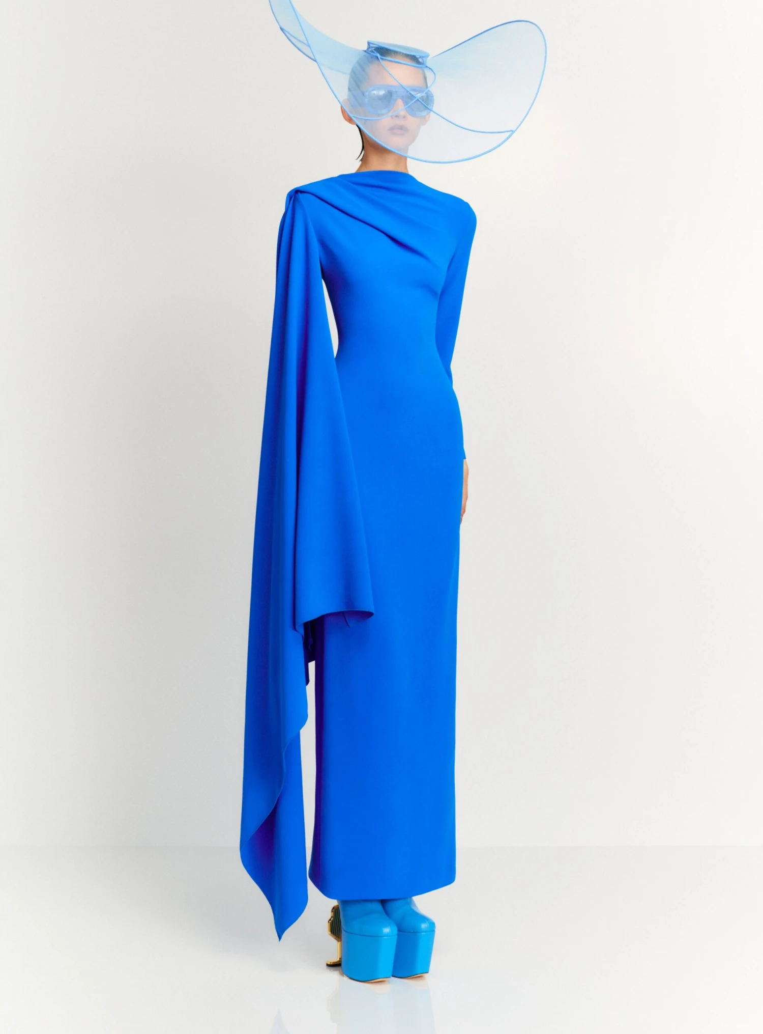 The Lydia Maxi Dress In Blue 4 The Lydia Maxi Dress In Blue - Image 2