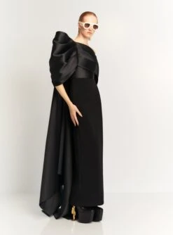 The Raye Maxi Dress In Black 8 The Raye Maxi Dress In Black -Paramount Dresses Store RAYE MAXI DRESS OS39012 BLACK 011 R1