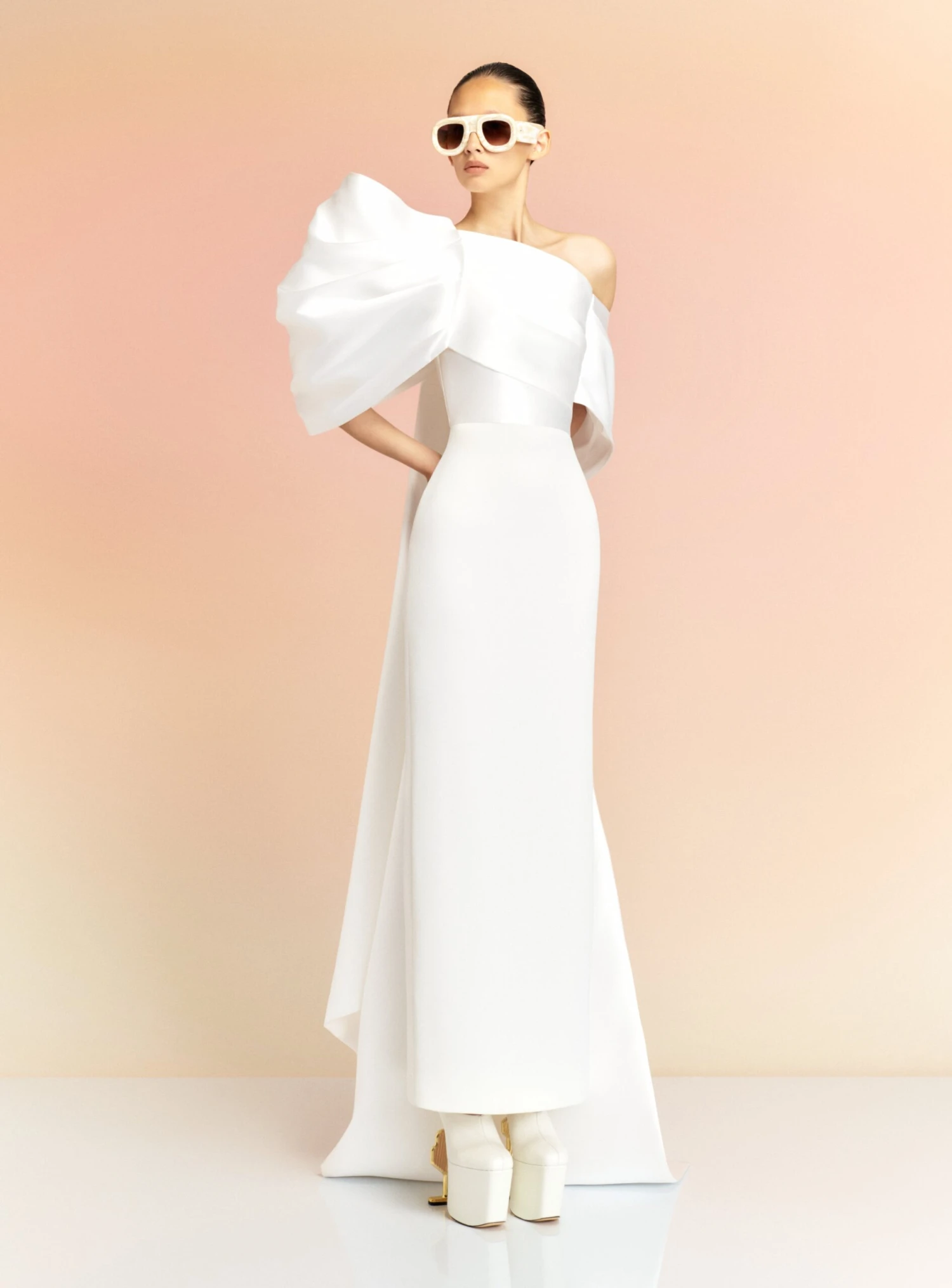 The Raye Maxi Dress In Cream 5 The Raye Maxi Dress In Cream - Image 3