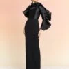 The Rex Maxi Dress In Black -Paramount Dresses Store REX MAXI DRESS OS39011 BLACK 014 R1