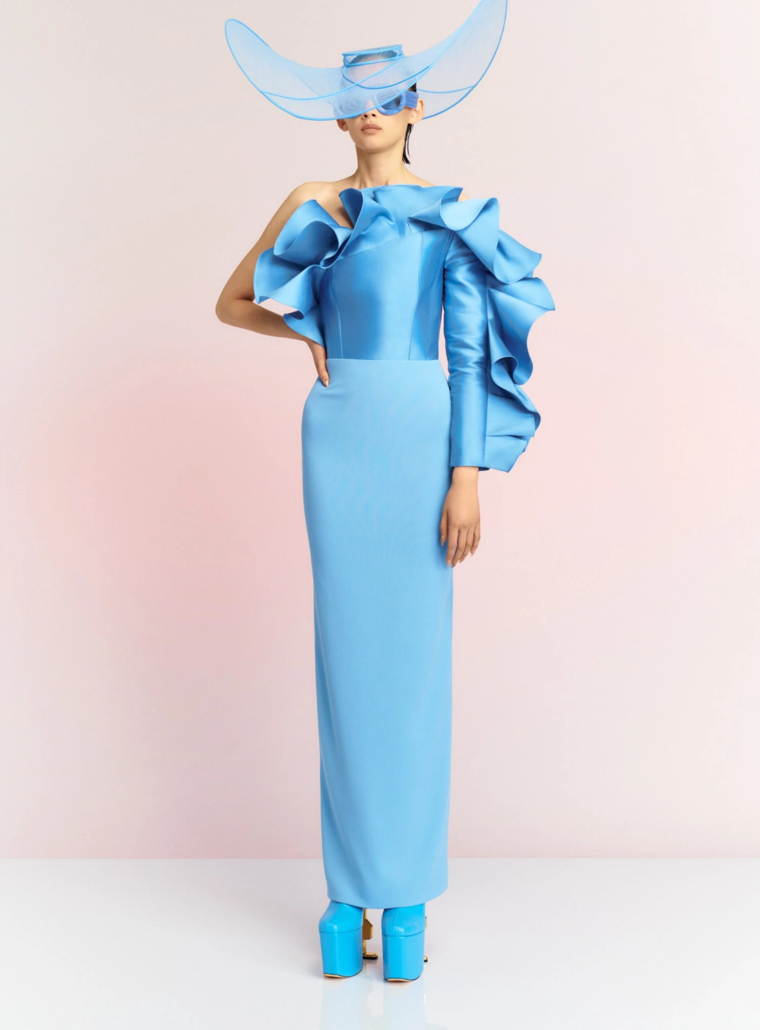 The Rex Maxi Dress In Bluebell 3 The Rex Maxi Dress In Bluebell