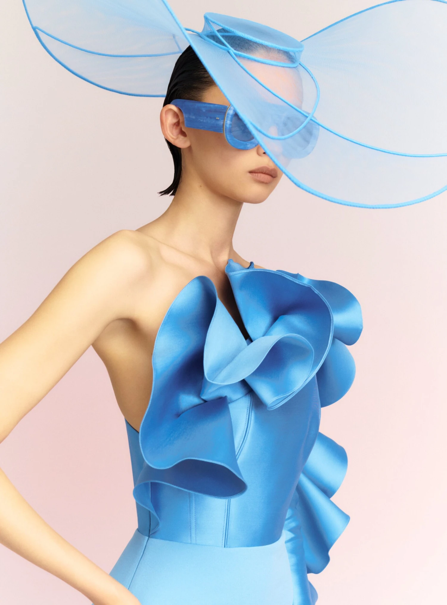 The Rex Maxi Dress In Bluebell 4 The Rex Maxi Dress In Bluebell - Image 2