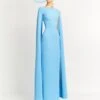 The Sadie Maxi Dress In Bluebell -Paramount Dresses Store SADIE MAXI DRESS OS35009 BLUEBELL 037 R1