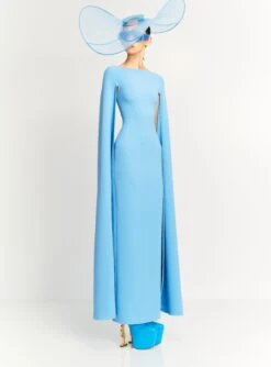 The Sadie Maxi Dress In Bluebell