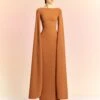 The Sadie Maxi Dress In Caramel