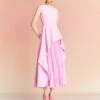 The Severny Midi Dress In Blush -Paramount Dresses Store SEVERNY MIDI DRESS OS30037 BLUSH 017 R1
