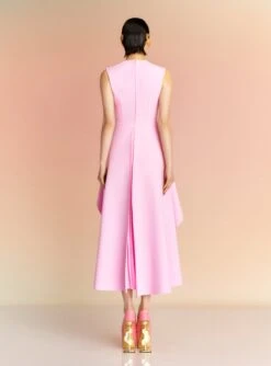 The Severny Midi Dress In Blush -Paramount Dresses Store SEVERNY MIDI DRESS OS30037 BLUSH 180 R1